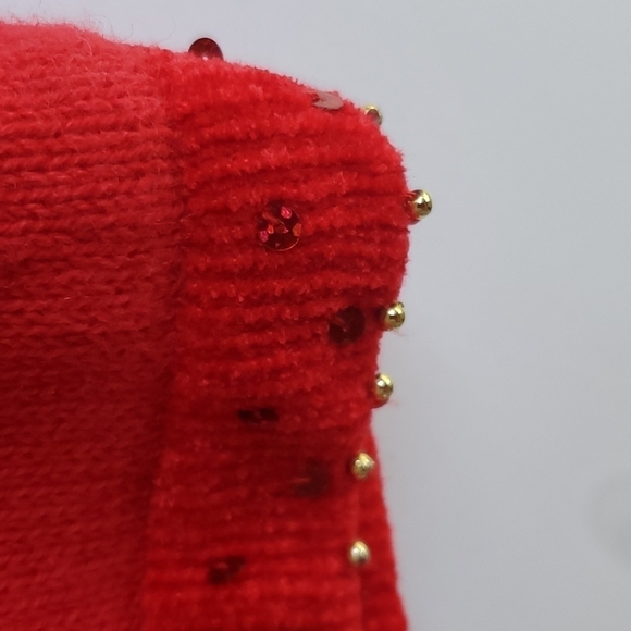 Quackery Factory Red White & Blue Patriotic Cotton Tunic Sweater M memorial day - Picture 5 of 5